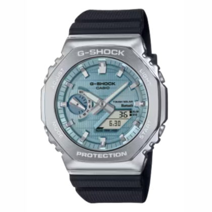 Casio G-shock GBM-2100A-1A2 G-Steel Series Smartphone Link Analog Digital Men Watch